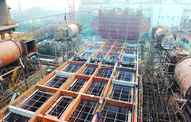 电除尘器进行拆除改造