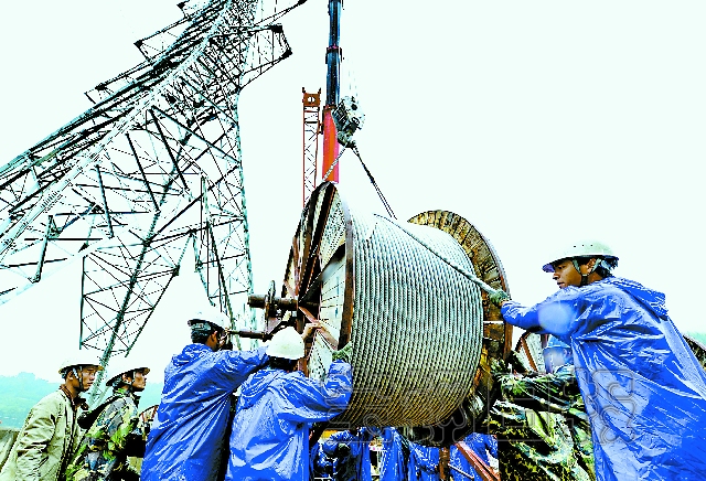 福建宁德核电输电线路工程进入攻坚阶段