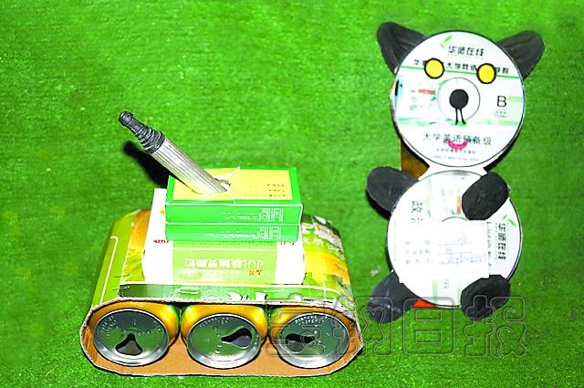 幼儿园创意环保手工_幼儿园创意环保手工分享展示